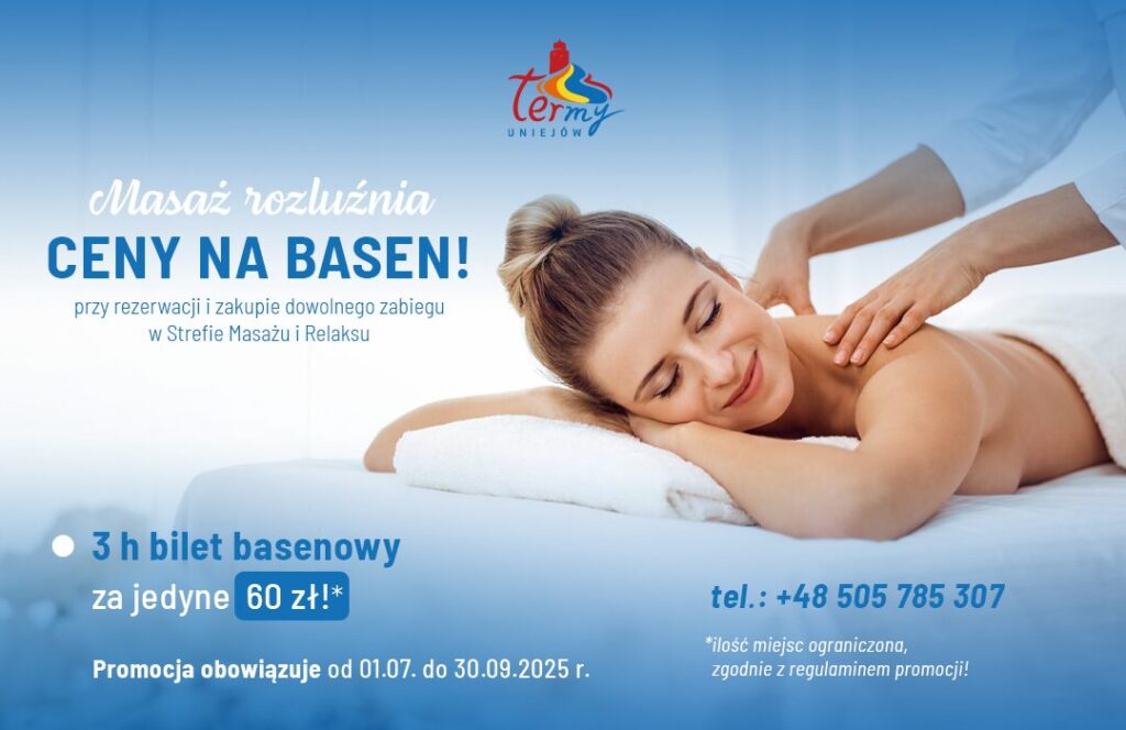Masaż rozluźnia ceny na basen!