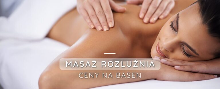 Masaż rozluźnia ceny na basen!