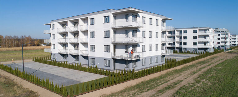 I Etap budowy osiedla “Apartamenty Termalne” w Uniejowie zakończony!